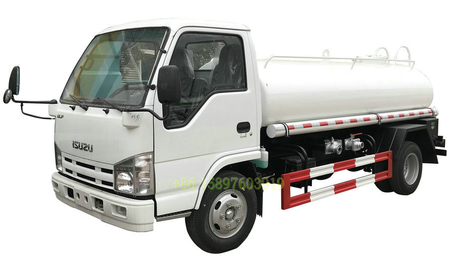 Philippines Manila ISUZU 600P Potable Water Delivery Truck For Sale