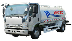 ISUZU 700P Stainless Steel Water Truck 6-10CBM Potable Water Tanker