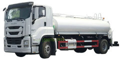 ISUZU GIGA FTR 4X2 Stainless Steel Potable Water Tank Truck for Drinking Water Transportation