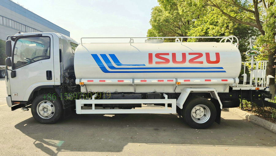 ISUZU 700P Stainless Steel Water Truck 6-10CBM Potable Water Tanker