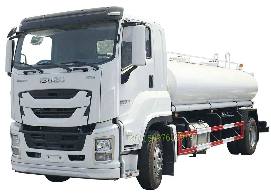 ISUZU GIGA FTR 4X2 Stainless Steel Potable Water Tank Truck for Drinking Water Transportation