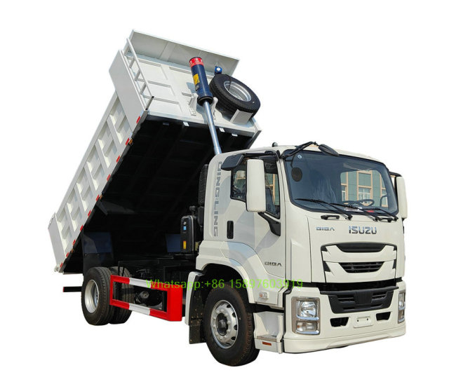 6Wheels ISUZU GIGA FTR Tipper Truck 205HP 4HK1-TCG60 Euro 3 Euro 6 Engine