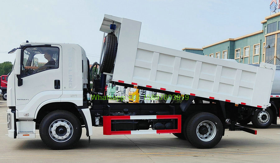 6Wheels ISUZU GIGA FTR Tipper Truck 205HP 4HK1-TCG60 Euro 3 Euro 6 Engine