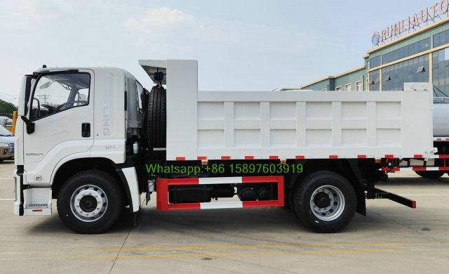6Wheels ISUZU GIGA FTR Tipper Truck 205HP 4HK1-TCG60 Euro 3 Euro 6 Engine