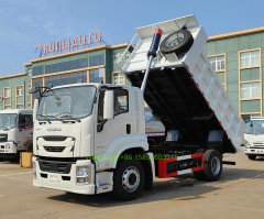 6Wheels ISUZU GIGA FTR Tipper Truck 205HP 4HK1-TCG60 Euro 3 Euro 6 Engine