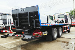 10Wheels 350HP ISUZU GIGA FVZ Towing Truck 15Tons Loading Flatbed Wrecker 8.5Meters