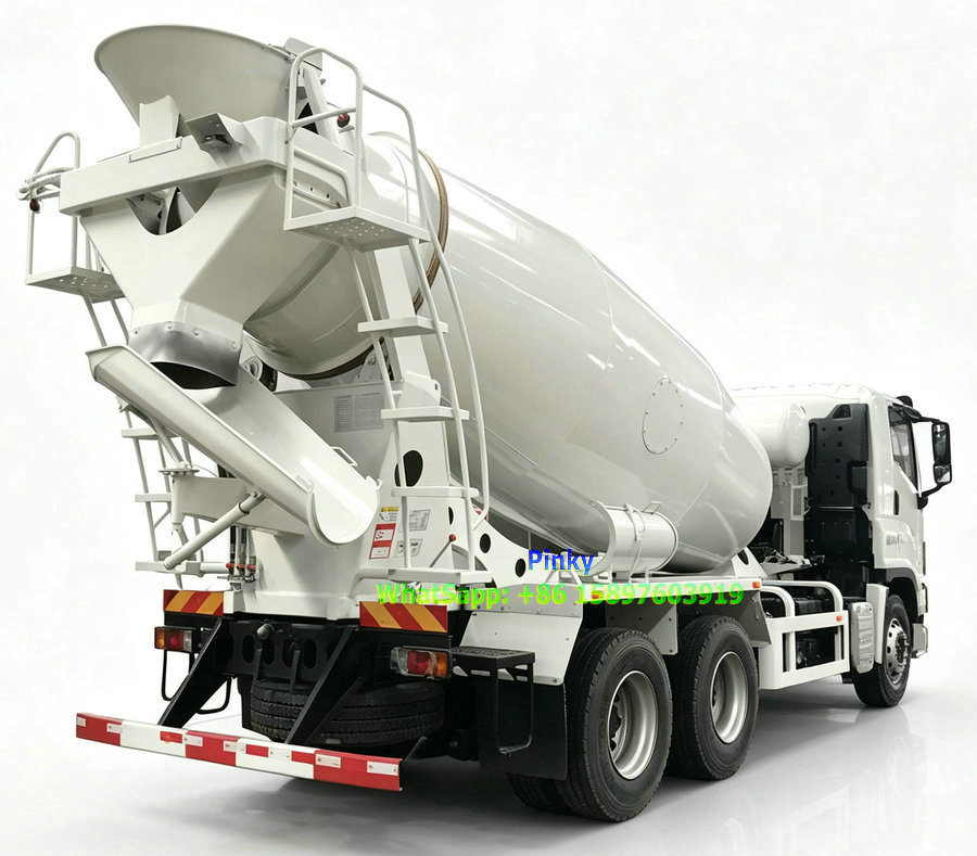 350HP ISUZU GIGA FVZ Transit Mixer Truck / ISUZU FVR Cement Mixer Truck