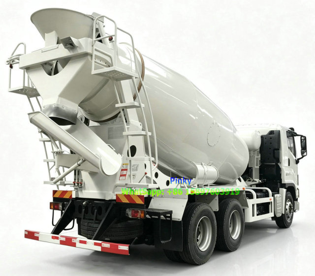 350HP ISUZU GIGA FVZ Transit Mixer Truck / ISUZU FVR Cement Mixer Truck