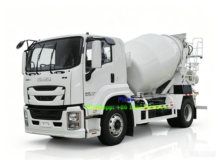 ISUZU GIGA FTR 205HP Concrete Mixer Truck 4×2 | 6CBM 7CBM ISUZU Cement Transit Mixer