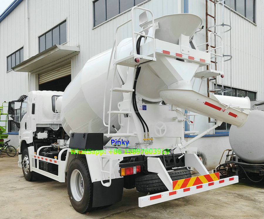 ISUZU GIGA FTR 205HP Concrete Mixer Truck 4×2 | 6CBM 7CBM ISUZU Cement Transit Mixer