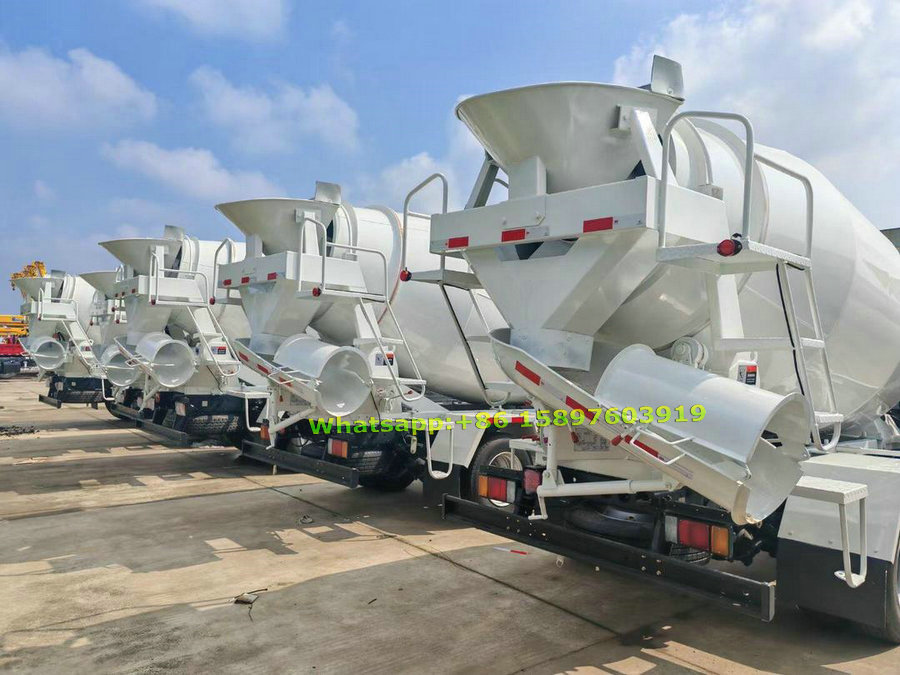 ISUZU 700P 3cbm Concrete Mixer Truck | Small Cement Mixer Lorry