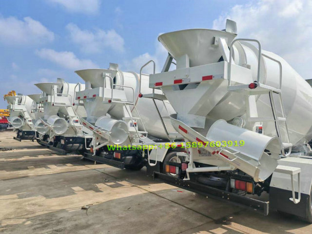 ISUZU 700P 3cbm Concrete Mixer Truck | Small Cement Mixer Lorry
