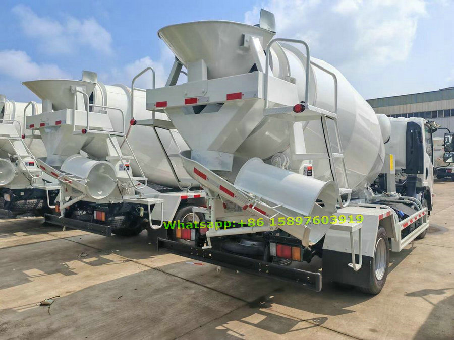 ISUZU 700P 3cbm Concrete Mixer Truck | Small Cement Mixer Lorry
