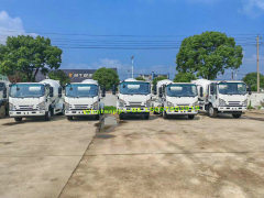 ISUZU 700P 3cbm Concrete Mixer Truck | Small Cement Mixer Lorry