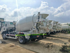 ISUZU 700P 3cbm Concrete Mixer Truck | Small Cement Mixer Lorry