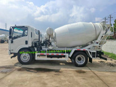 ISUZU 700P 3cbm Concrete Mixer Truck | Small Cement Mixer Lorry