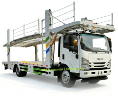 ISUZU FTR NPR 700P Wrecker Truck Transport Car or SUV /2-3Units Car Carriers Double Deck Flatbed Vehicles