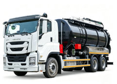Brand New 6Wheels ISUZU GIGA FVR Combine Vacuum Jetting Truck 12000Liters 13000Liters High Pressure Cleaning and Vacuum Sewage Suction Truck