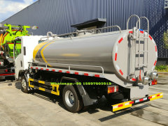 ISUZU KV100 Vacuum Sewage Suction Truck | 4KB1 Engine Fecal Sludge Tanker