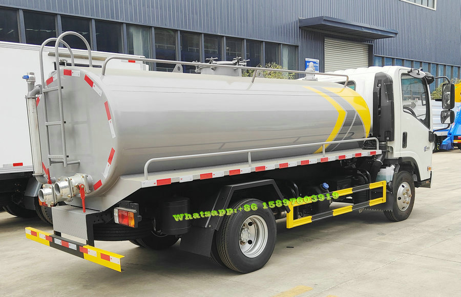 ISUZU KV100 Vacuum Sewage Suction Truck | 4KB1 Engine Fecal Sludge Tanker