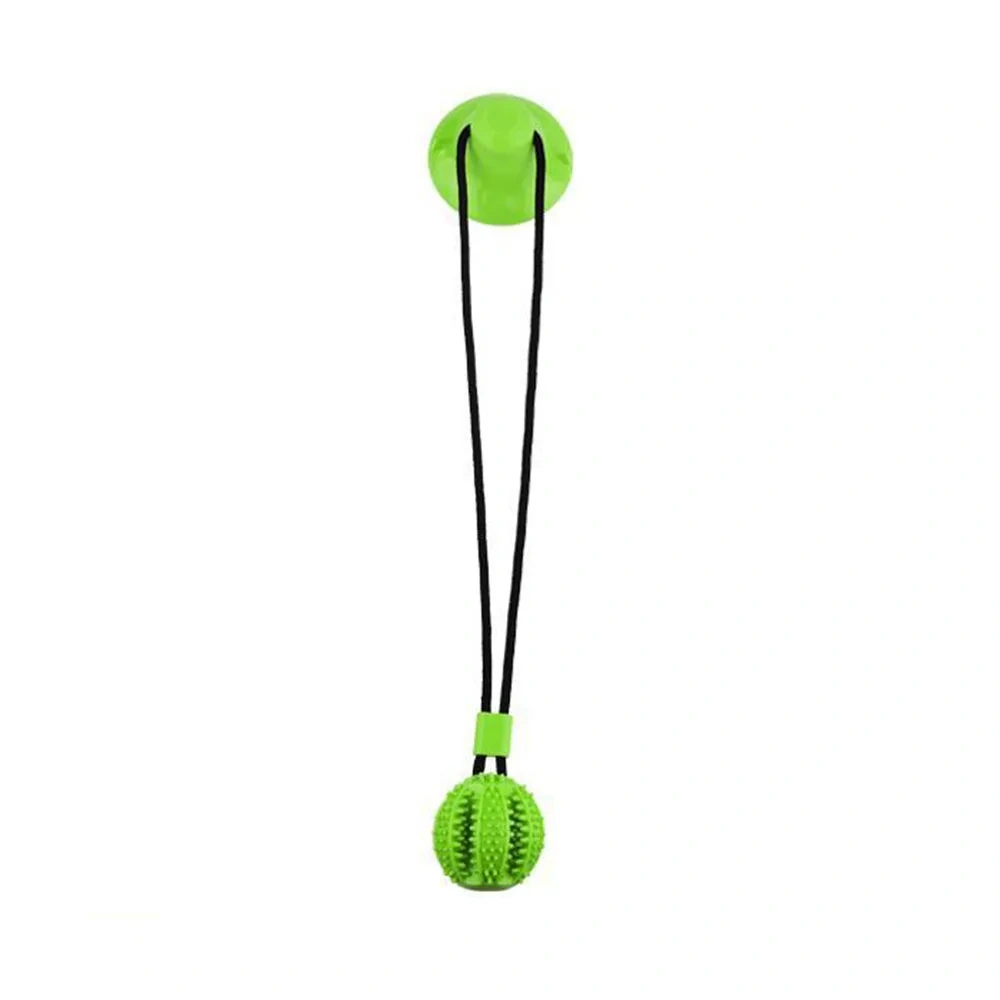 Suction Cup Dog Pull Toy Puppy Toy for Food Distribution Tooth Cleaning Dog Rope Toys for Aggressive Chewers Tug of War Dog Toy