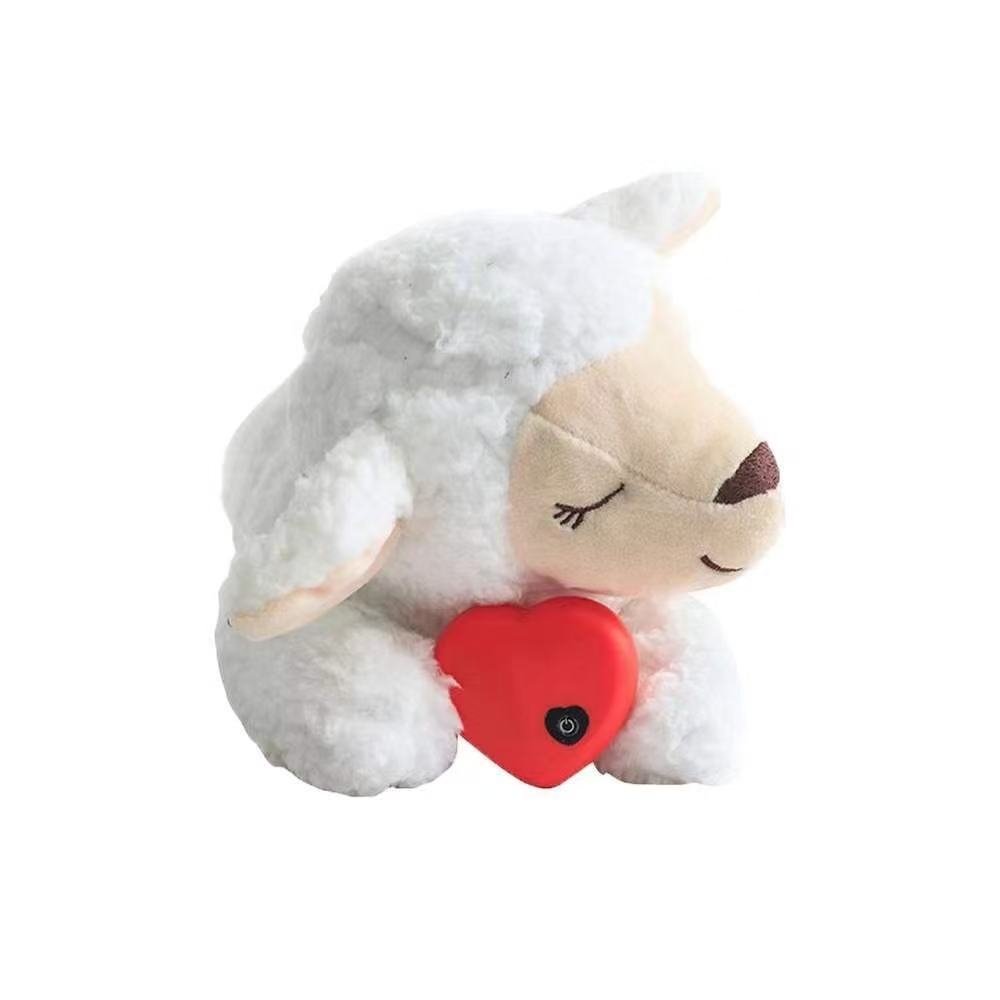 Original Snuggle Puppy Toys - Heartbeat Puppy for Dogs - Dog Plush for Anxiety Relief, Calming Aid, and Comfort Toy for Behavioral Training in Biscuit
