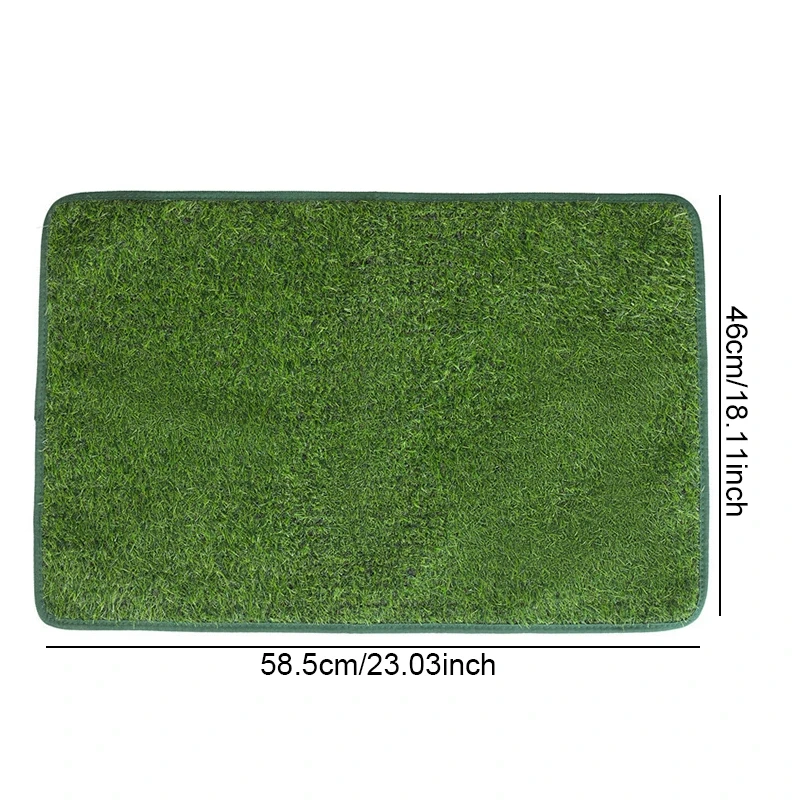 Large Pet Dog Poop Toilet Mat Indoor Outdoor Restroom Training Grass Potty Pad Loo Pee Potty Traies Pad Pets Accessories 3 Sizes