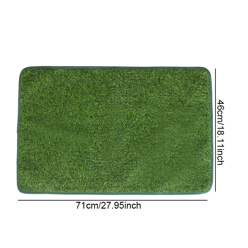 Large Pet Dog Poop Toilet Mat Indoor Outdoor Restroom Training Grass Potty Pad Loo Pee Potty Traies Pad Pets Accessories 3 Sizes