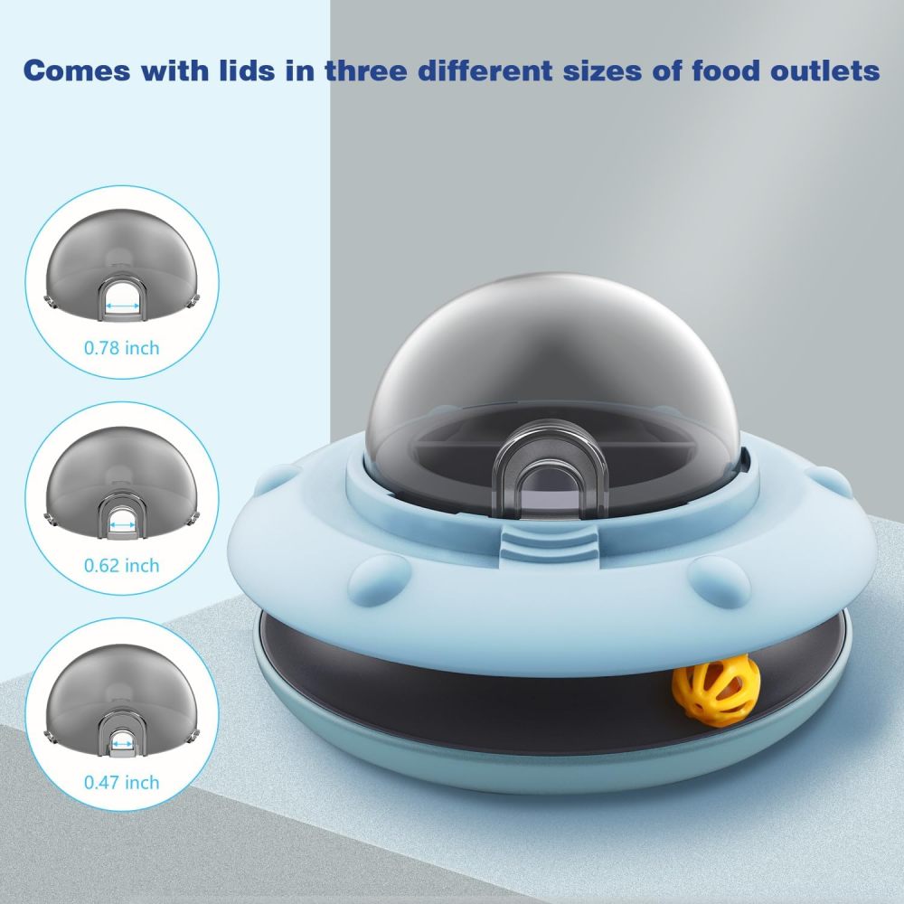 Cat Interactive Treat Dispenser Toy, Food Puzzle Slow Feeder