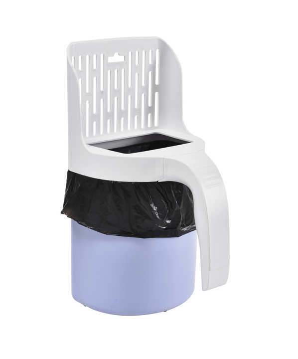 Petstar New 2 in 1 Pet Cleaning Tools Detachable Deep Cat Shovel Cat Litter Sifter Scoop System with Extra Waste Bags