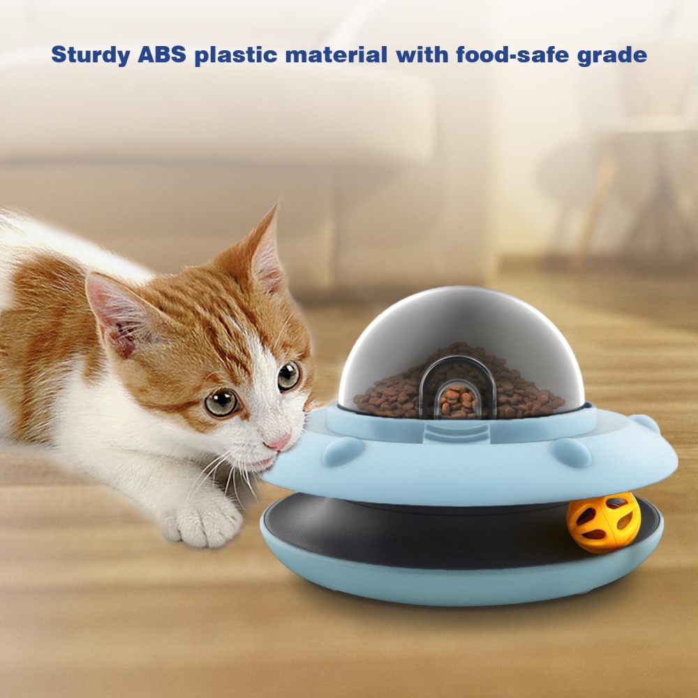 Cat Interactive Treat Dispenser Toy, Food Puzzle Slow Feeder