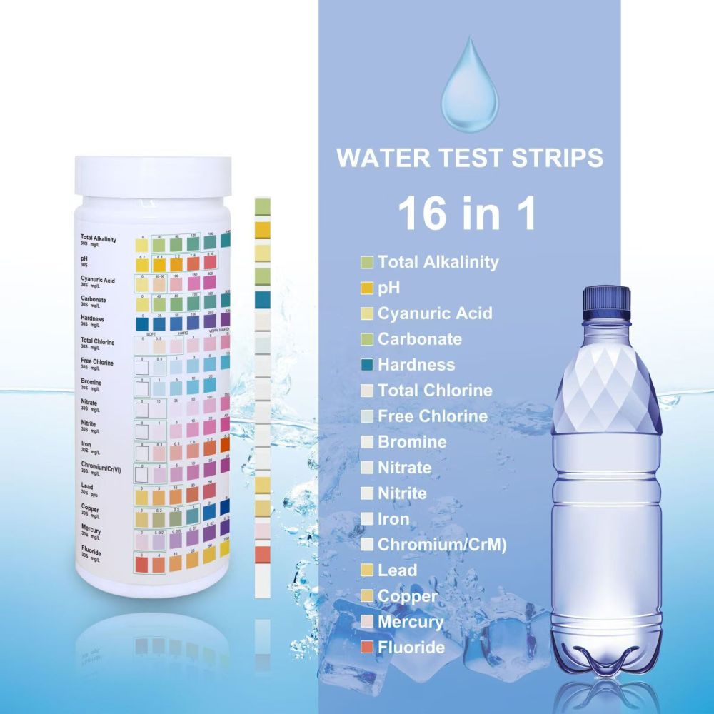 Aquarium Test Strip  Freshwater Swimming Pool Aquarium Water pH Test Strips Water Quality Fish Tank Test Strip PH Quality Kit
