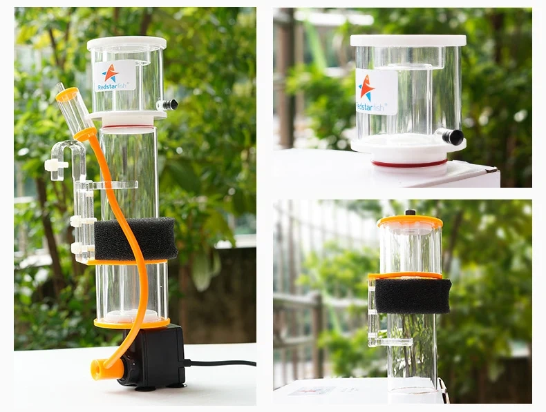 Protein Skimmer SQ-50 SQ-70 SQ-90 Redsea star new and mini protein separator nitrogen device for coral tank marine aquarium