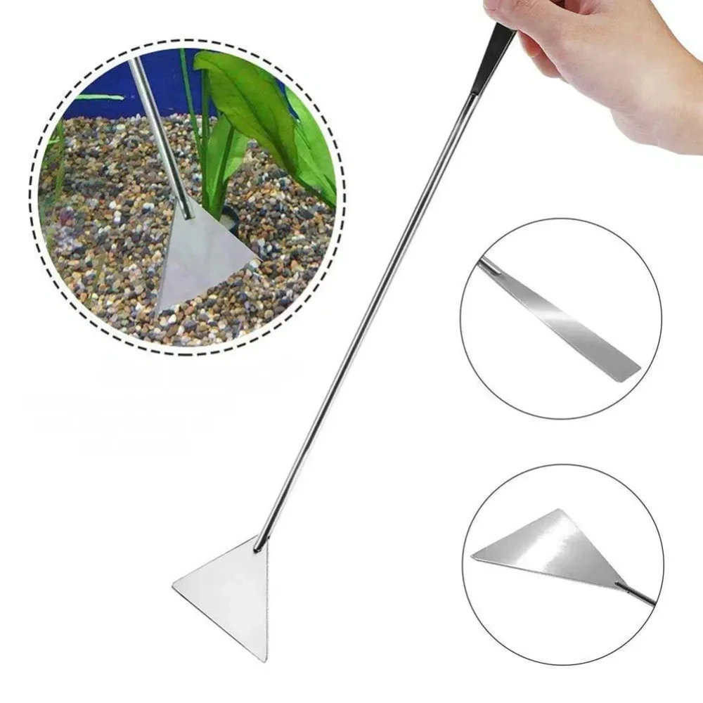 Aquarium Tank Aquascaping Tools Aquarium Scissor Tweezers Tool Stainless Steel Aquatic Plants Tools for Aquarium Maintenance