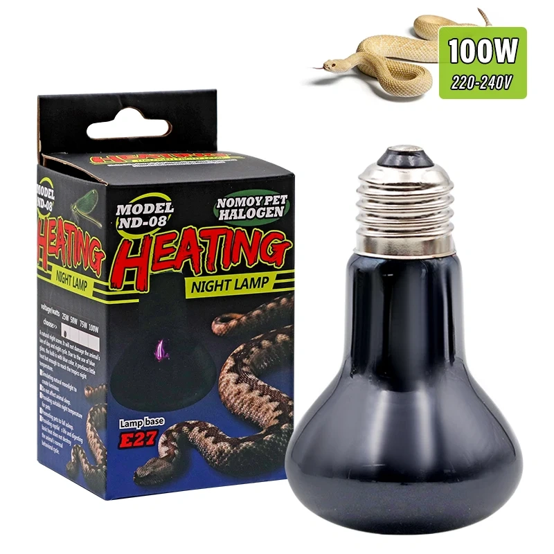 1pcs Pet Reptile Heat Lamp Shade Infrared Ceramic Heat Emitter Pet Coop Heater Guard for Chicken Lizard Turtle Brooder Snake