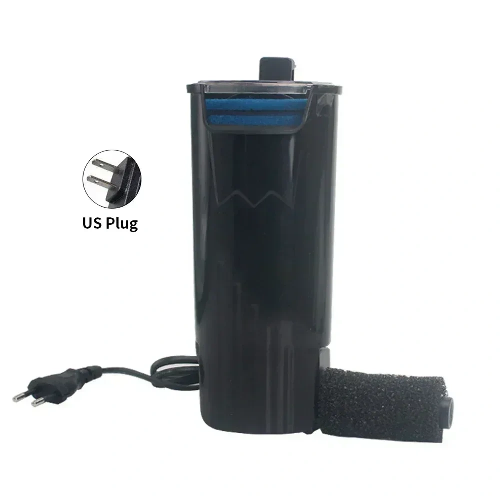 Aquarium Filter 5W Low Water Reptile Filter Plastic Clean Water Pump Turtle Tank Powerful Filtration Water Pump
