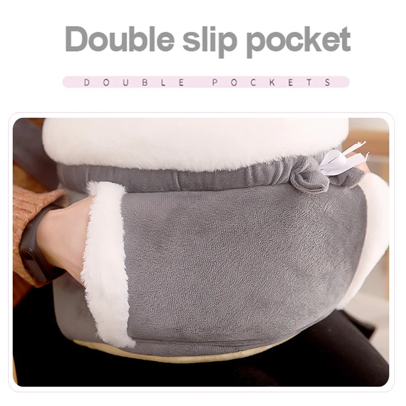 Pet Carrier Bag Cat Dogs Backpack Winter Warm Carring Plush Pets Cage Walking Outdoor Travel Kitten Hanging Chest Bag Cat Supply