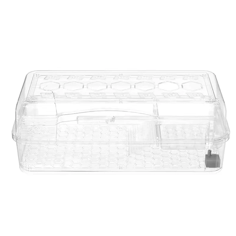 Turtle Ecological Feeding Tank, Aquascape Aquascape with Basking Platform, Home Desktop Turtle Breeding Special Feeding Box