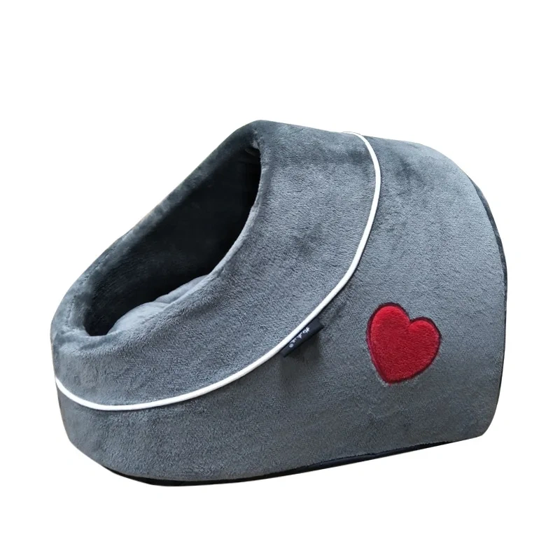 Funny Winter Pet Bed House Warm Mat for Cats Pet Bed Cave Tunnel Sleeping Bag Dog Beds House for Cats Pet Products Accessories
