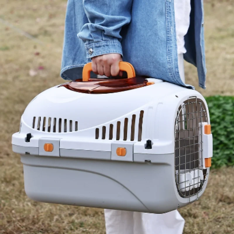 Portable Cat Bag Airline Approved Cat Backpack Pet Carrier with Metal Door Dog Carrier Pet Travel Case Puppy Transport Cages