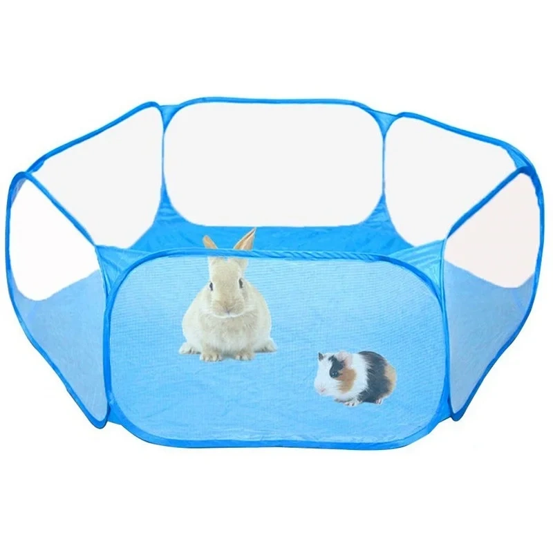 Pet Playpen Portable fashion Open Indoor / Outdoor Small Animal Cage Game Playground Fence for Hamster Chinchillas Guinea- PigsF