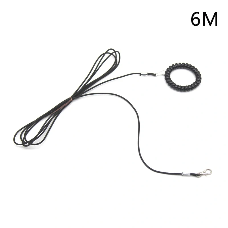 1 PC Multiple Length Options Parrot Release Rope Bird Foot Chain Portable Not Hurt Feet Bird Training Rope Bird Outdoor Rope