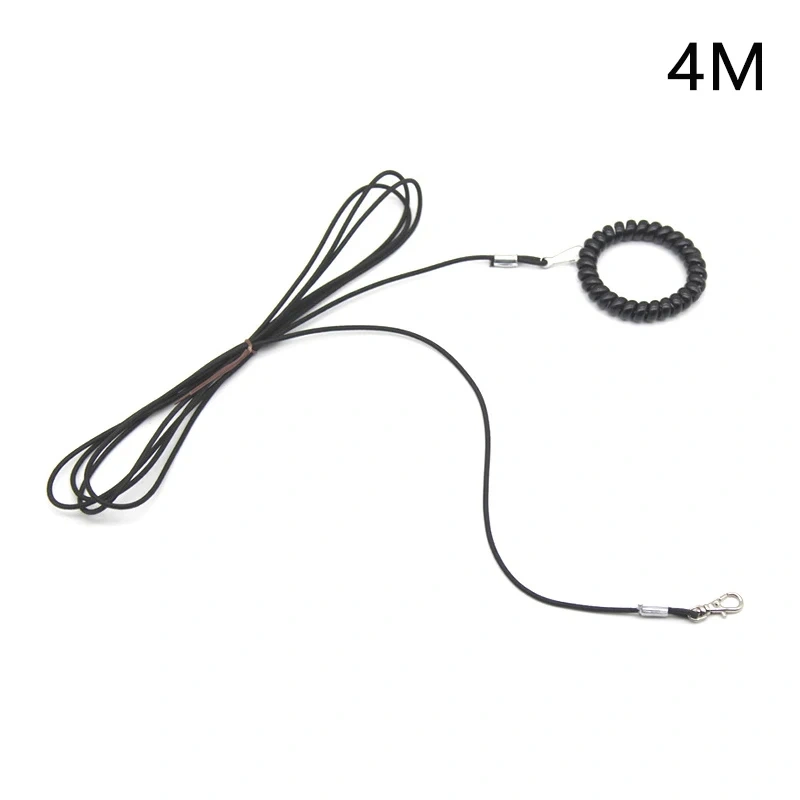 1 PC Multiple Length Options Parrot Release Rope Bird Foot Chain Portable Not Hurt Feet Bird Training Rope Bird Outdoor Rope