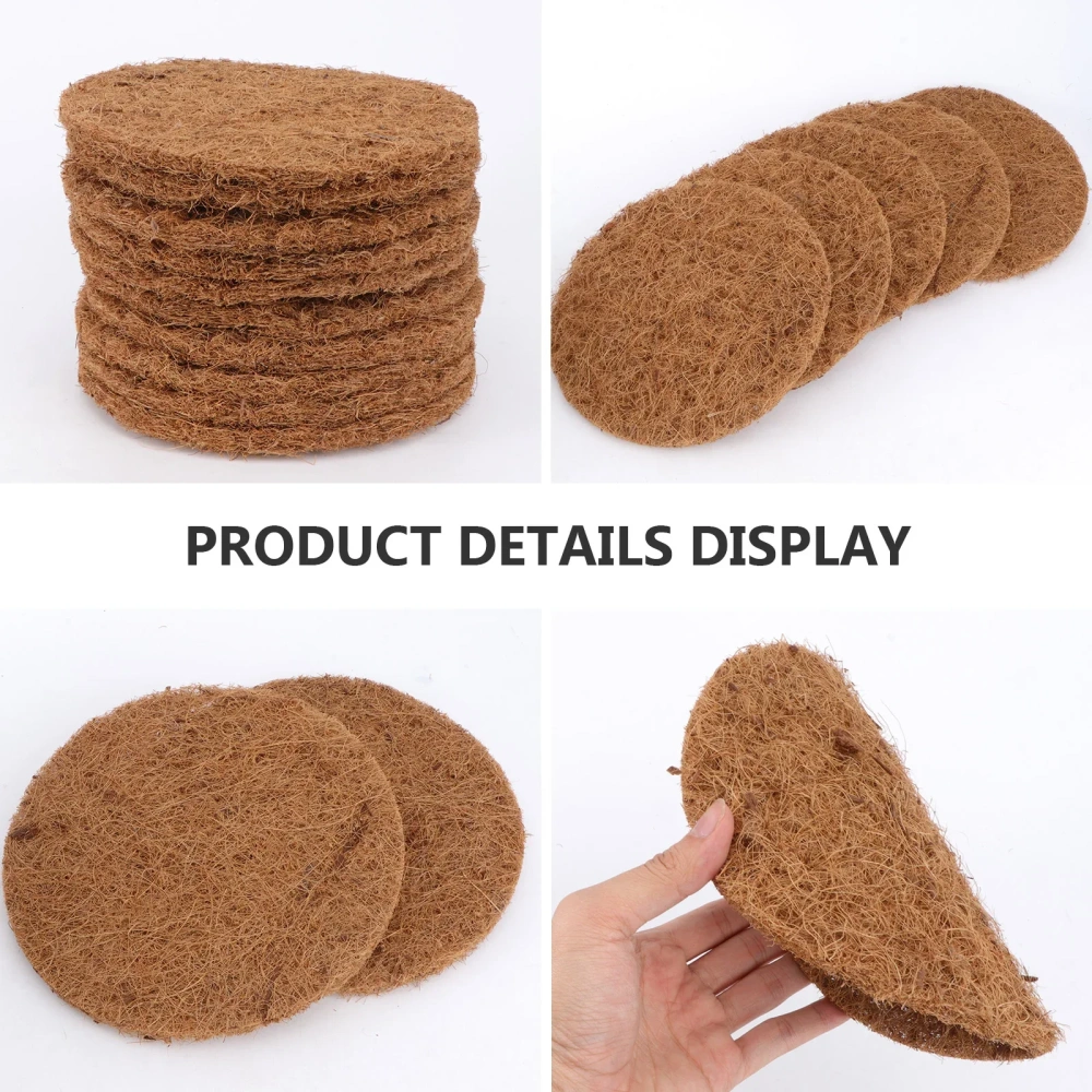 Round Bird Cage Nesting Pigeon Mat Breeding Pads Egg Coconut Eggs Fiber Chicken Coir Box House Supplies Liner Material