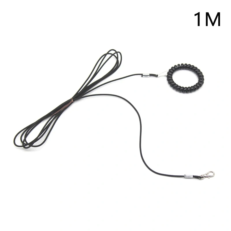 1 PC Multiple Length Options Parrot Release Rope Bird Foot Chain Portable Not Hurt Feet Bird Training Rope Bird Outdoor Rope