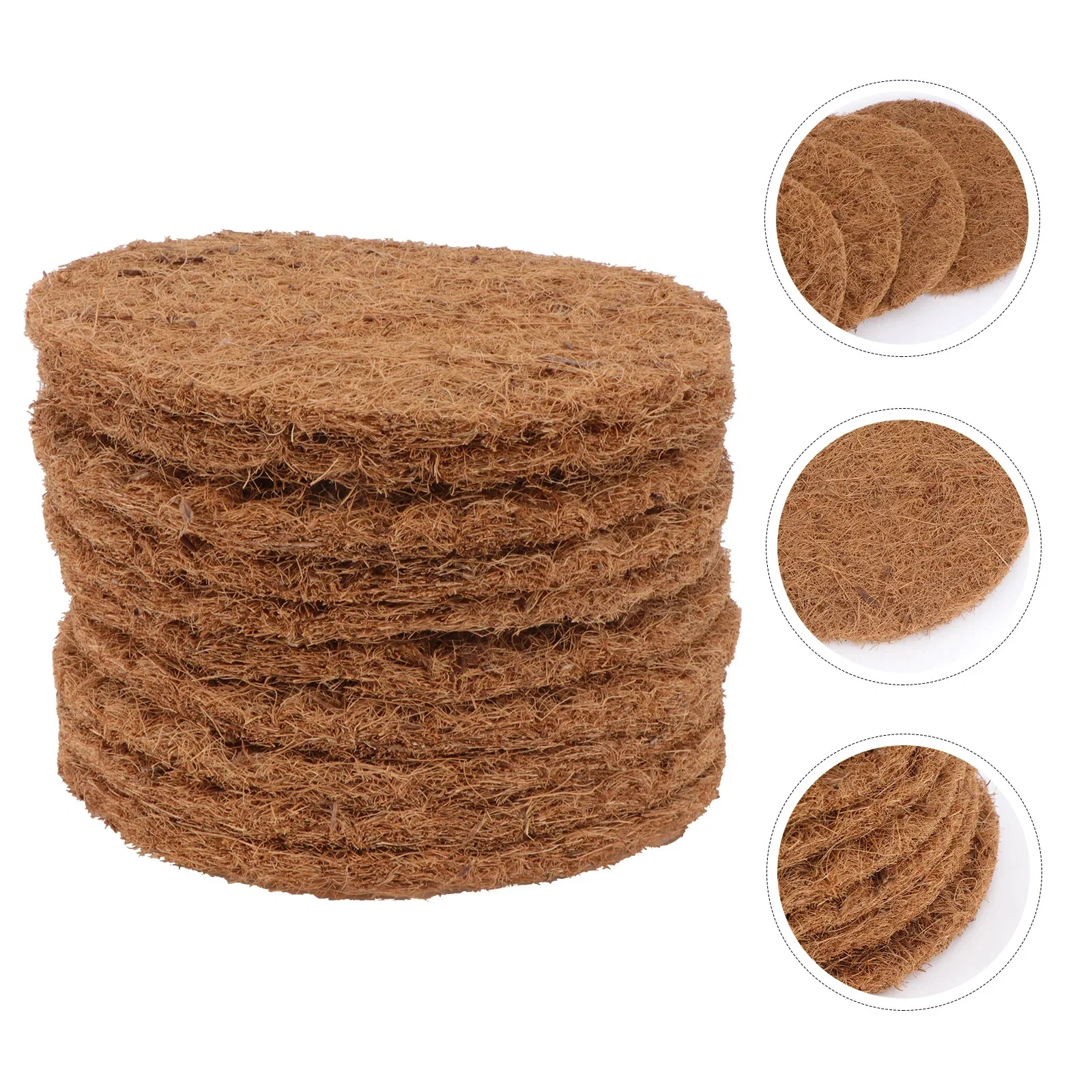 Round Bird Cage Nesting Pigeon Mat Breeding Pads Egg Coconut Eggs Fiber Chicken Coir Box House Supplies Liner Material