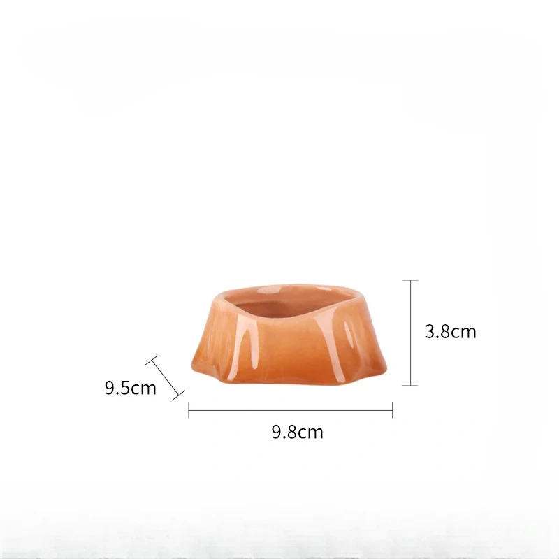 Mushroom Fantasy Forest Hamster Ceramic Nest Home Landscaping Supplies Golden Bear Food Bowl Summer Cooling Evacuation House