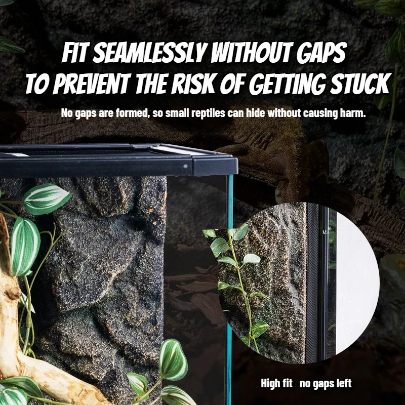Climbing pet three-dimensional landscaping background board, reptile feeding tank, feeding box, rainforest tank, imitation rock