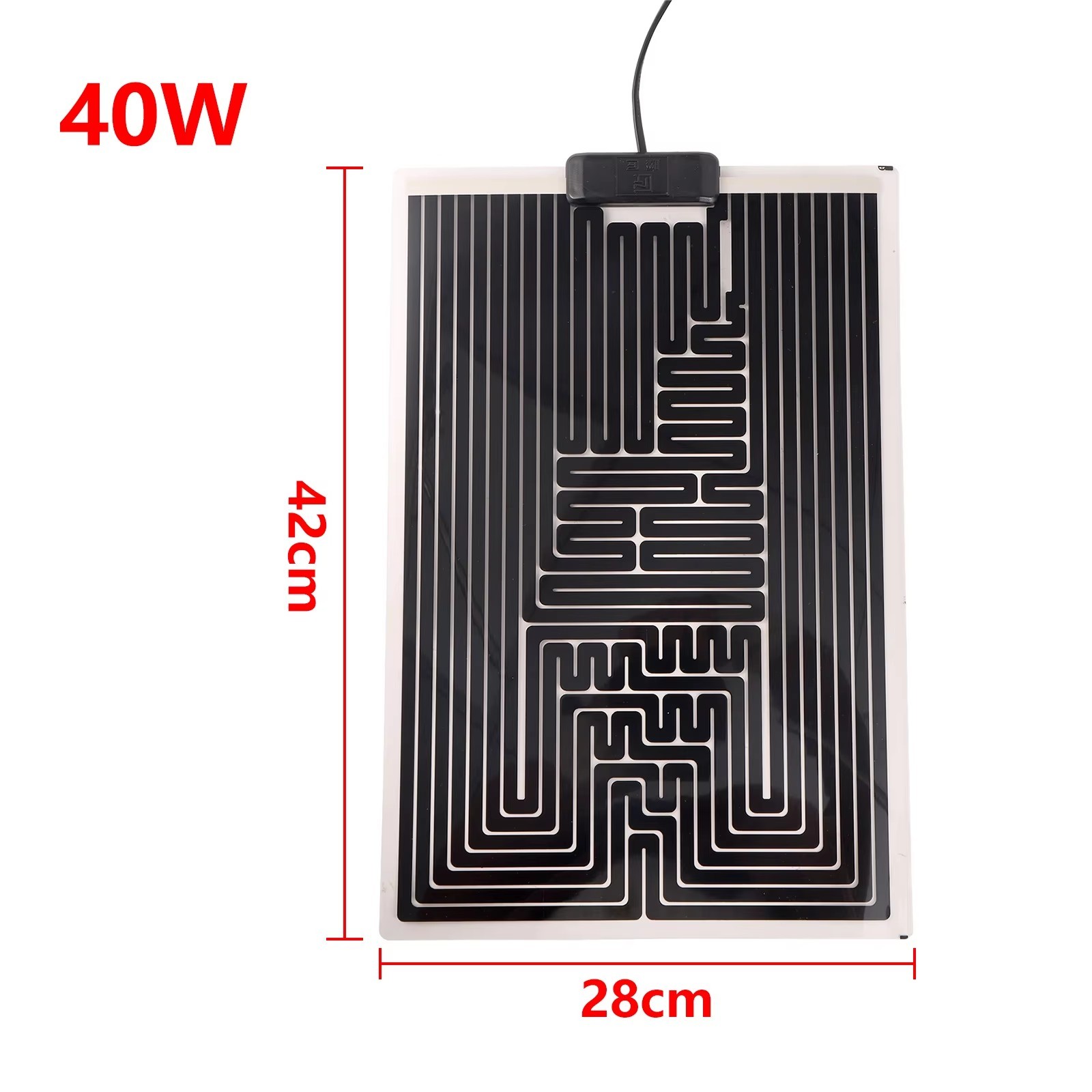 EU Plug Reptile Heating Pad Heater Reptiles Warm Adjustable Temperature Controller Mat for Lizard Turtle Small Fish Tank