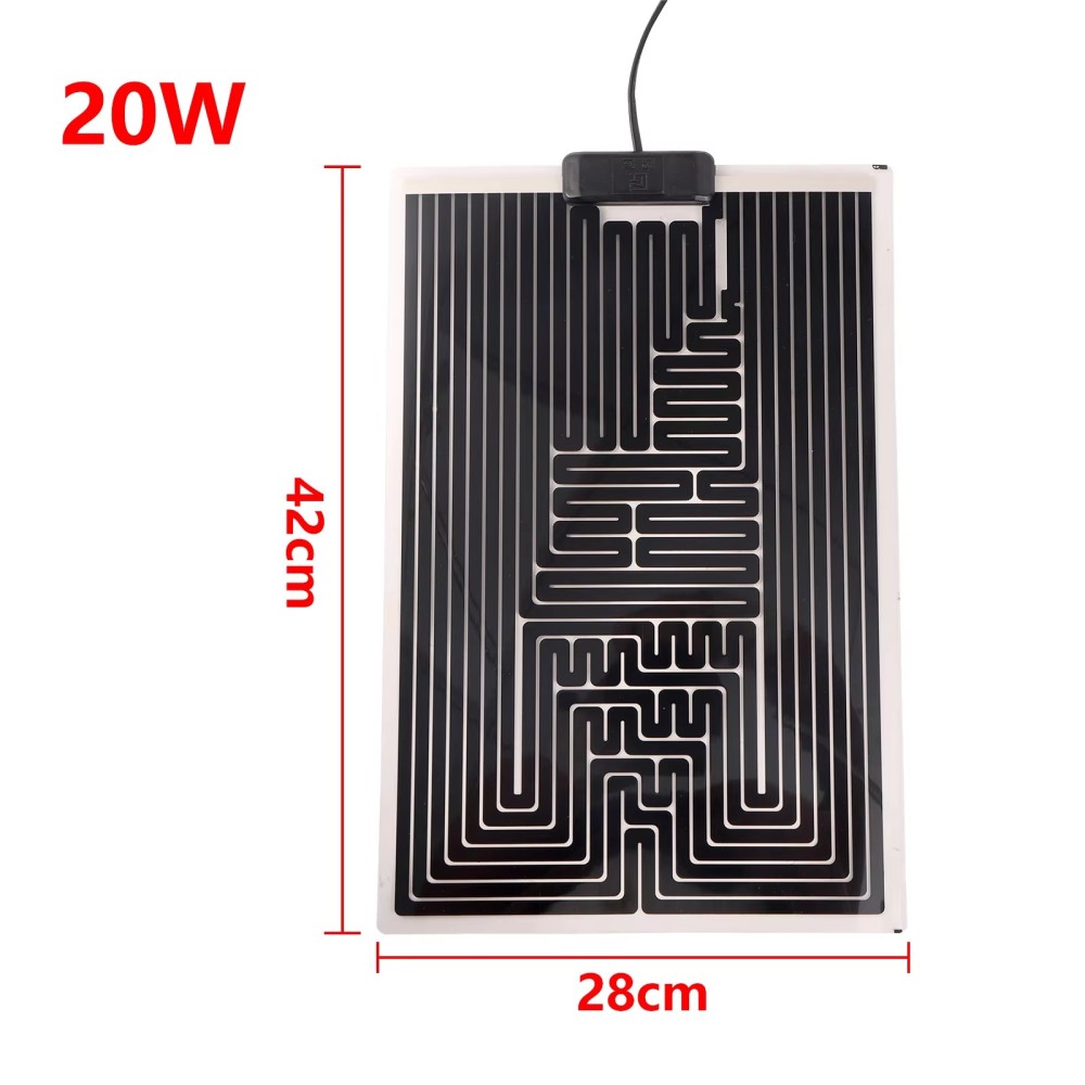 EU Plug Reptile Heating Pad Heater Reptiles Warm Adjustable Temperature Controller Mat for Lizard Turtle Small Fish Tank